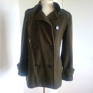 Lined Wool Peacoat